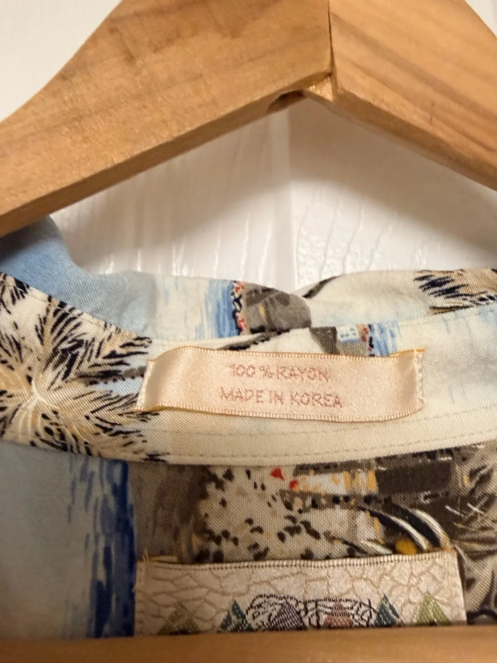Vintage Campia Rayon Camp Shirt Men M Short Sleeve Hawaiian Resort Wear 90s Y2K‎